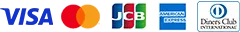VISA MASTER JCB AMEX DINERS