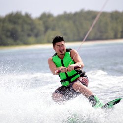 海外旅行ウェイク撮影